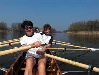 endlich auf dem Wasser