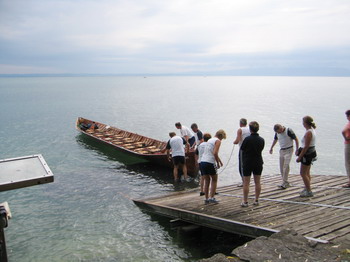 Kirchboot im Bodensee