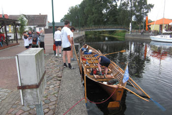 im Hafen von Neukalen